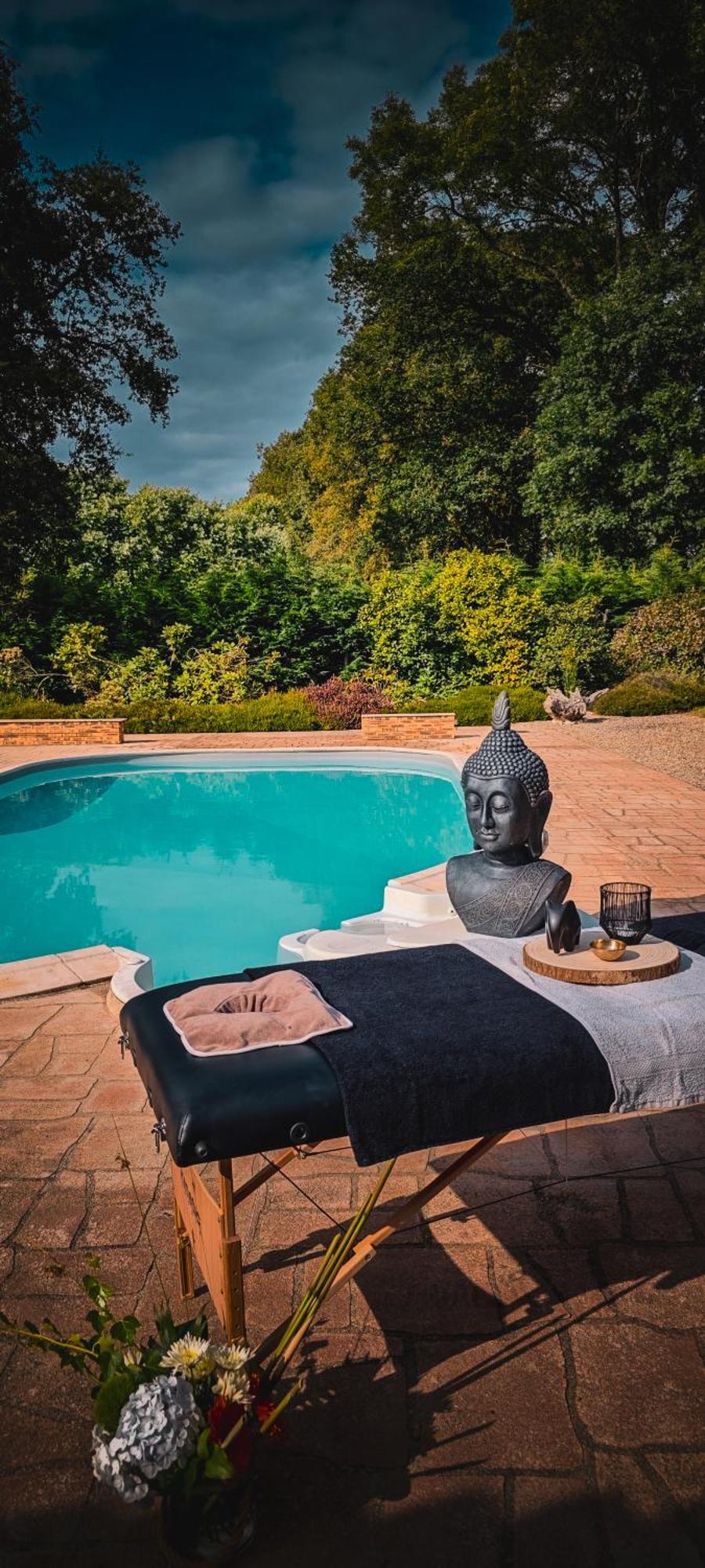 Villa Tagibao Avec Piscine Chauffee Et Spa Lesterps Eksteriør billede